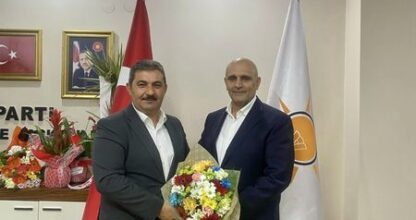 AK Parti Çayırova İlçe Başkanımız Erhan Sarıdede’yi Ziyaret Ettik.